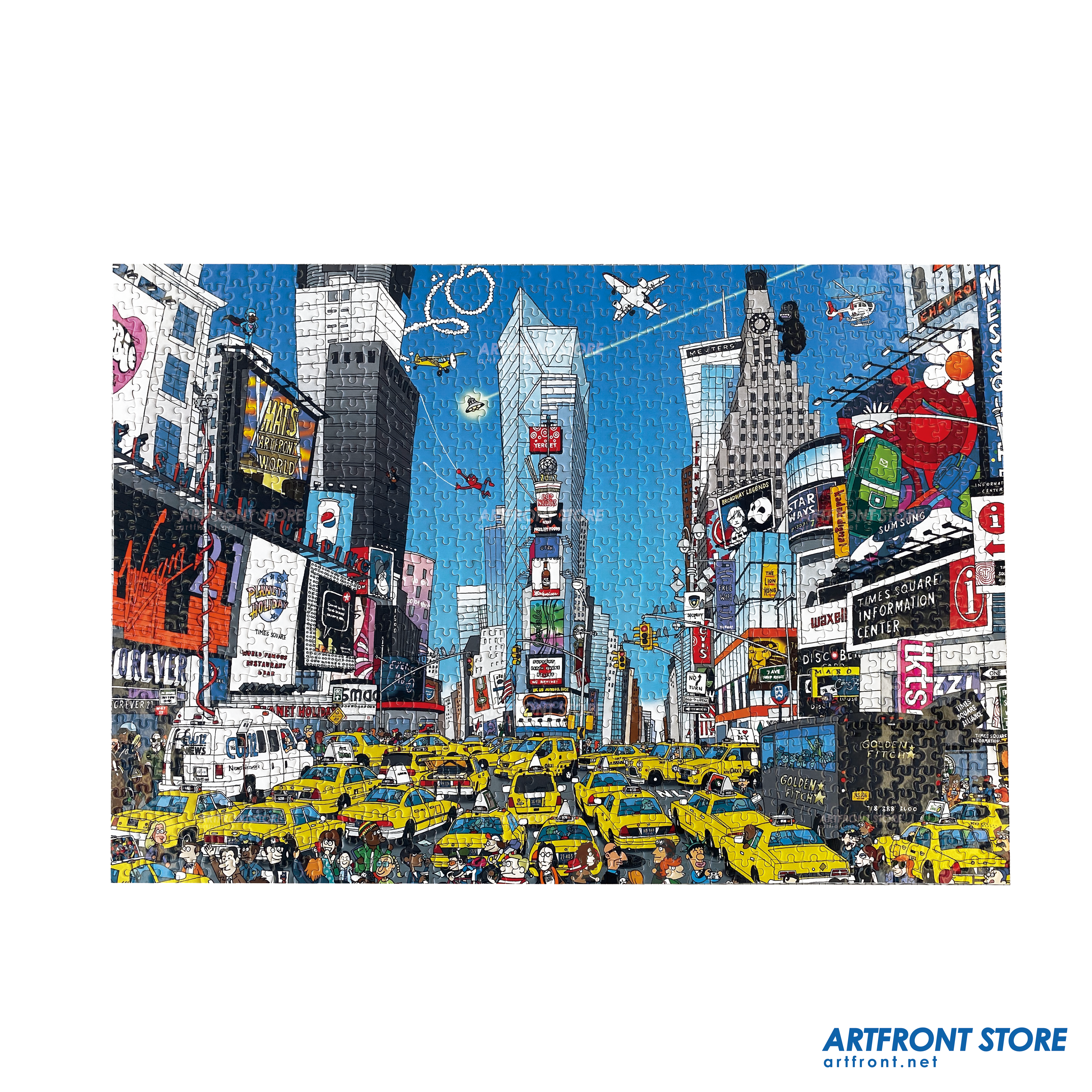 ジグソーパズル TIMESSQUARE – まつやまたかし ARTFRONT アート 